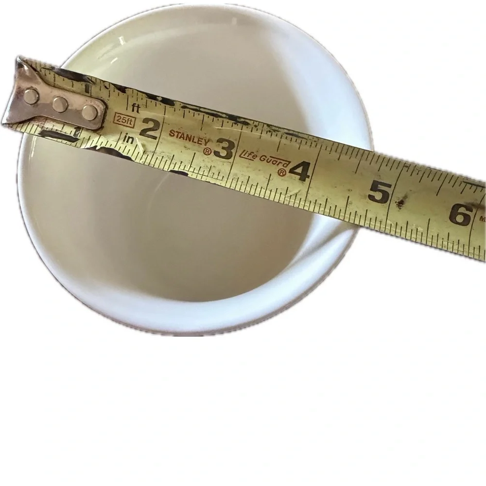 Our Name is Mud by Lorrie Veasey Cream Ceramic Accent Bowl 2cup capacity